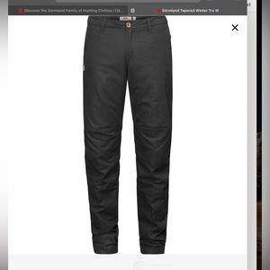 Fjallraven Women’s Pants- SÖRMLAND TAPERED WINTER TROUSERS